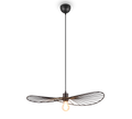 CHAPEAU | Pendant | Black mat | Metal