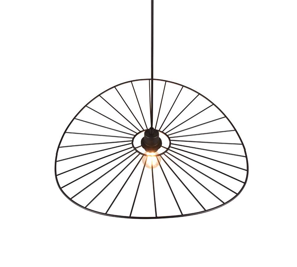 CHAPEAU | Pendant | Black mat | Metal