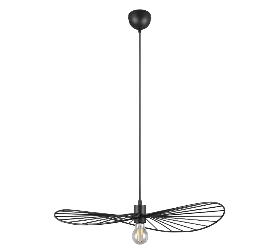 CHAPEAU | Pendant | Black mat | Metal