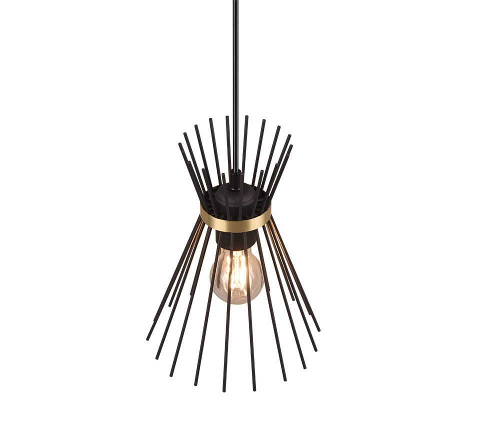 ROD | Pendant | Schwarz-Gold | Metal