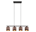 DAVOS | Pendant | Black mat | Metal