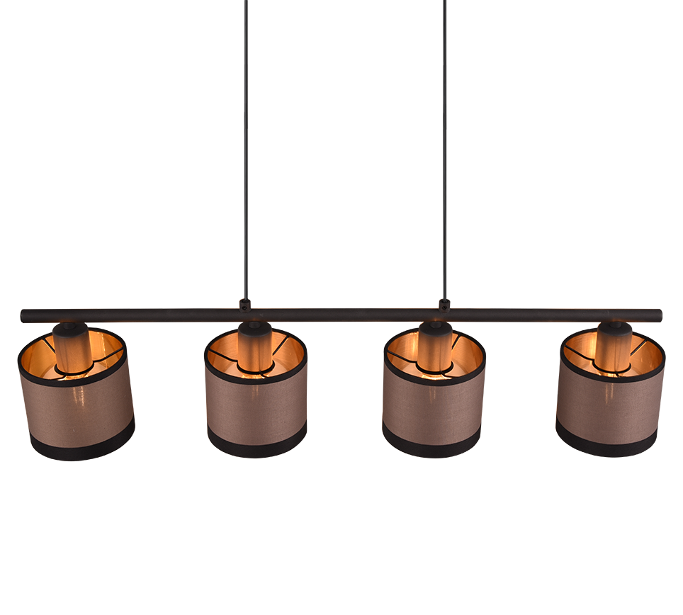 DAVOS | Pendant | Black mat | Metal