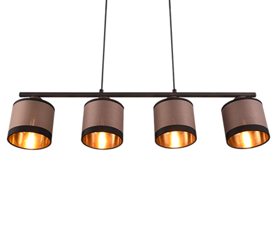 DAVOS | Pendant | Black mat | Metal