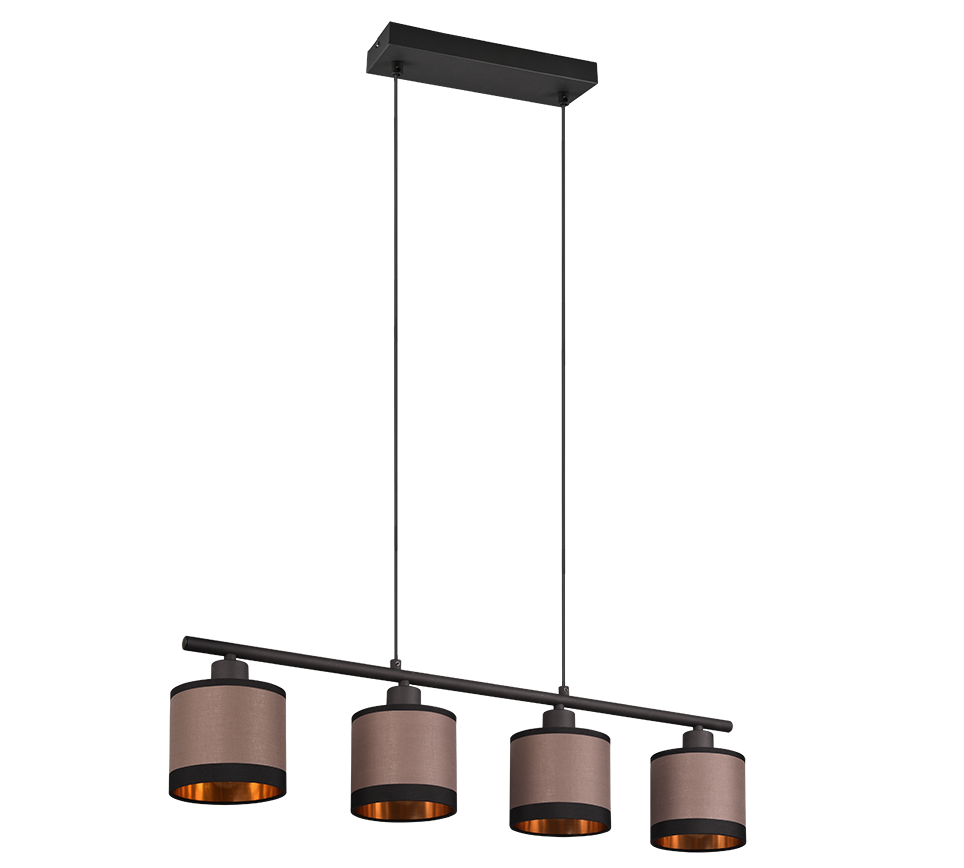 DAVOS | Pendant | Black mat | Metal