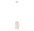 BIDAR | Pendant | White mat | Metal