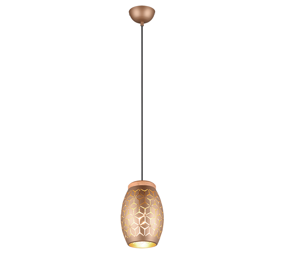 BIDAR | Pendant | Coffee | Metal