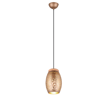 BIDAR | Pendant | Coffee | Metal
