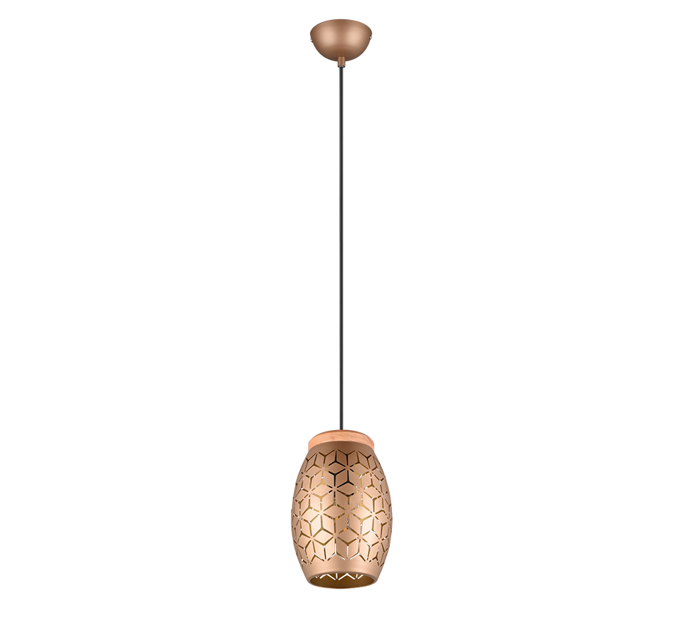 BIDAR | Pendant | Coffee | Metal