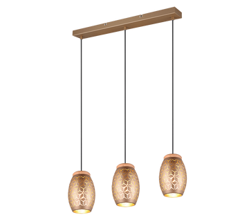 BIDAR | Pendant | Coffee | Metal