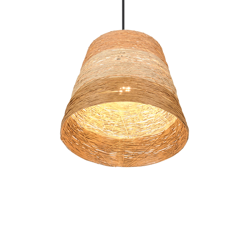 JOELINE | Pendant | Black mat | Papiergarn