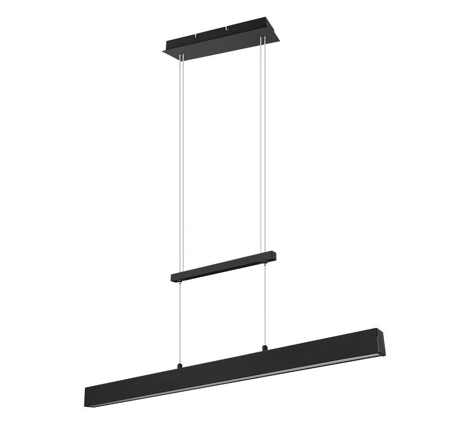 PAROS | Pendant | Black mat | Metal