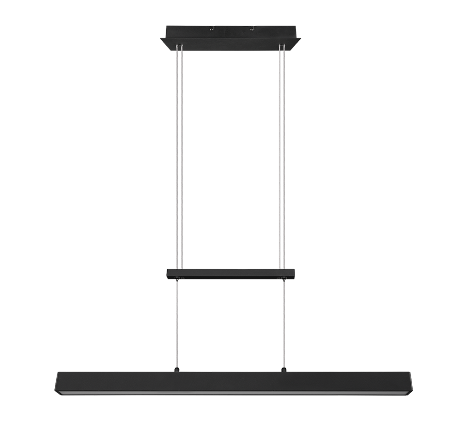 PAROS | Pendant | Black mat | Metal