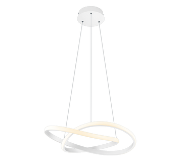 COURSE | Pendant | White mat | Metal