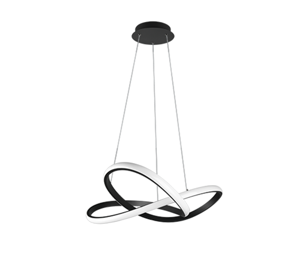 COURSE | Pendant | Black mat | Metal