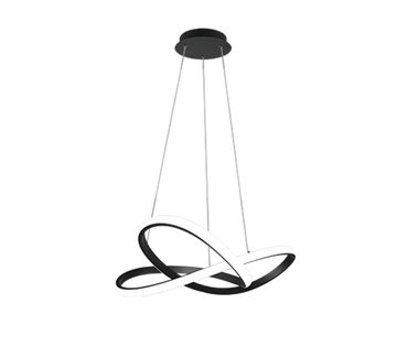 COURSE | Pendant | Black mat | Metal