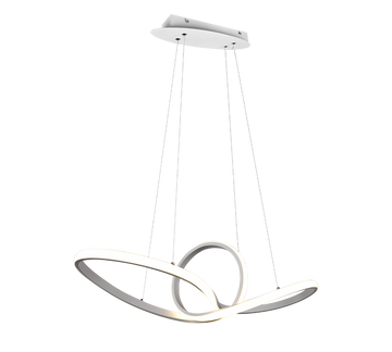 SANSA | Pendant | White mat | Metal