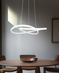 MANSA | Pendant | White mat | Metal
