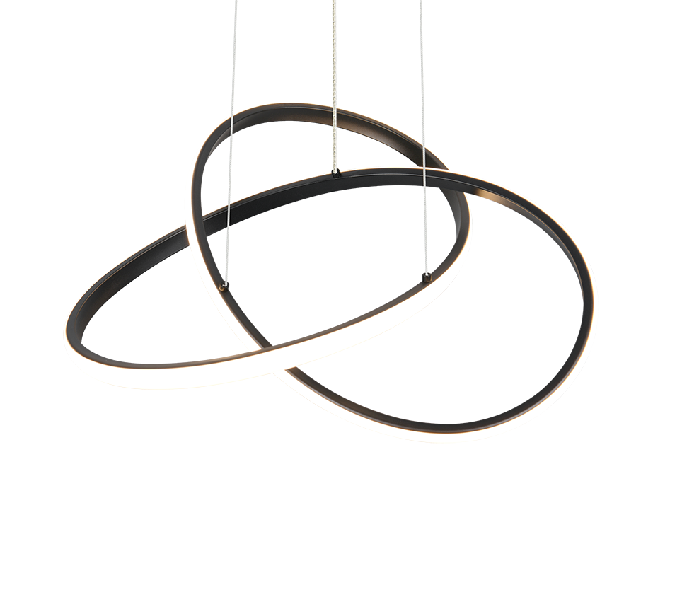 MANSA | Pendant | Black mat | Metal