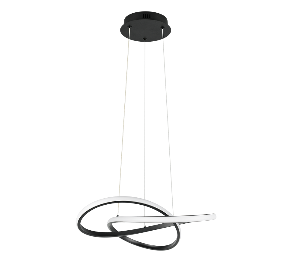 MANSA | Pendant | Black mat | Metal