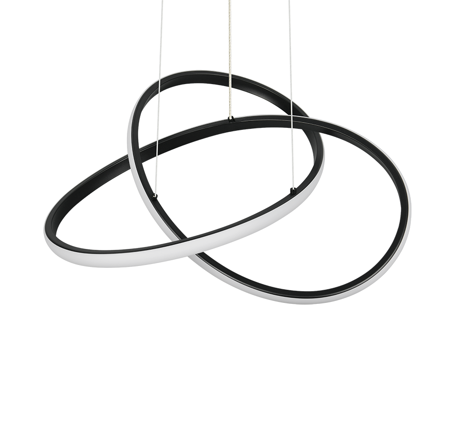 MANSA | Pendant | Black mat | Metal