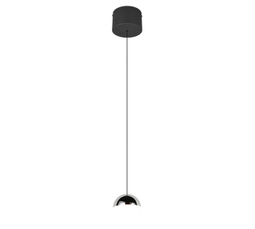 SENTA | Pendant | Chrome | Plastic