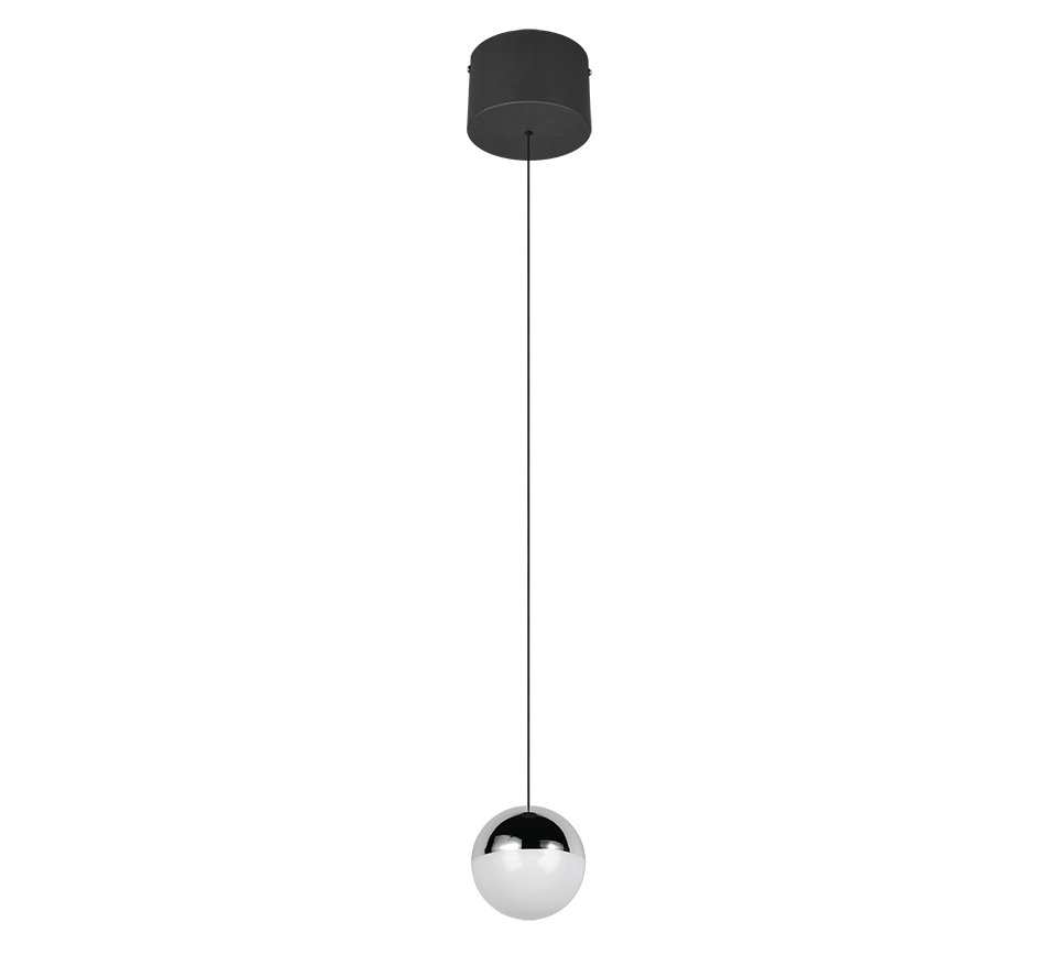 SENTA | Pendant | Chrome | Plastic
