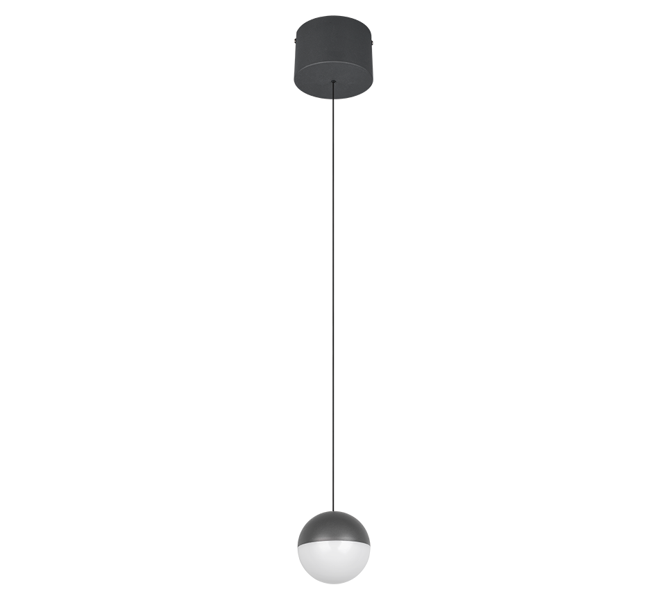 SENTA | Pendant | Anthracite | Plastic