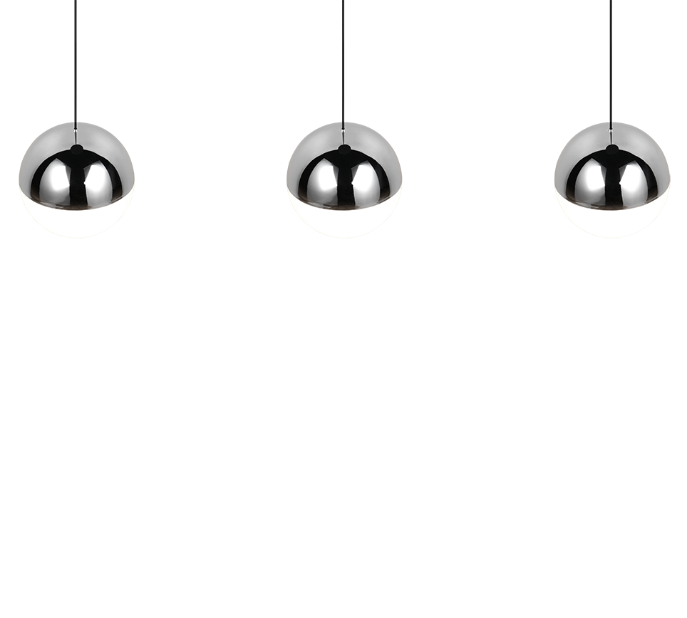 SENTA | Pendant | Chrome | Plastic