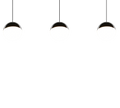 SENTA | Pendant | Chrome | Plastic