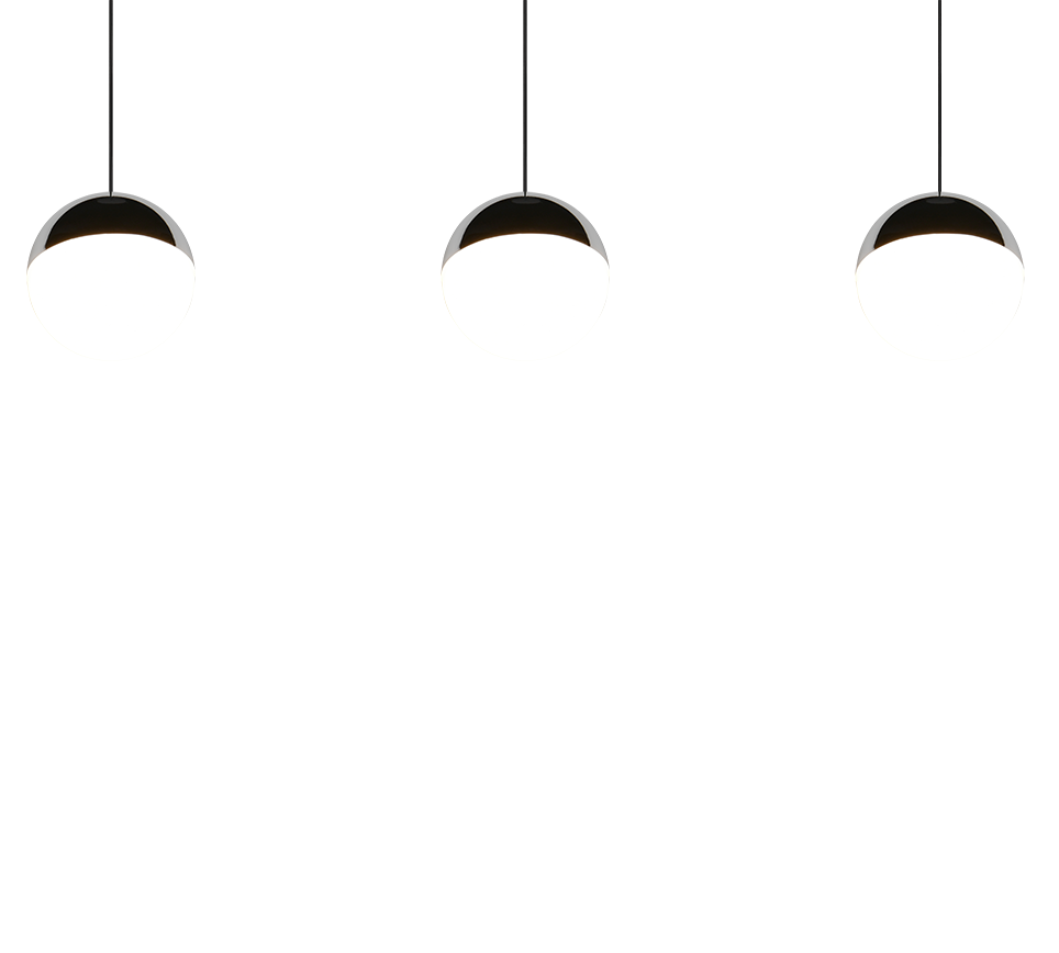 SENTA | Pendant | Chrome | Plastic