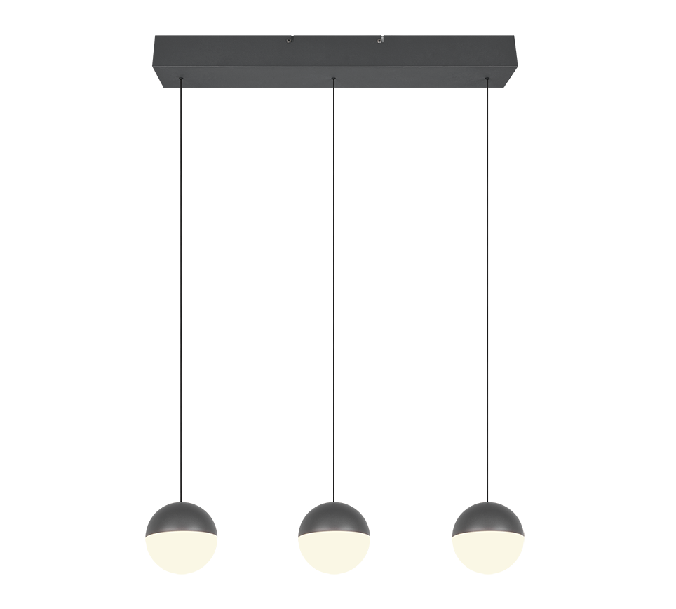SENTA | Pendant | Anthracite | Plastic