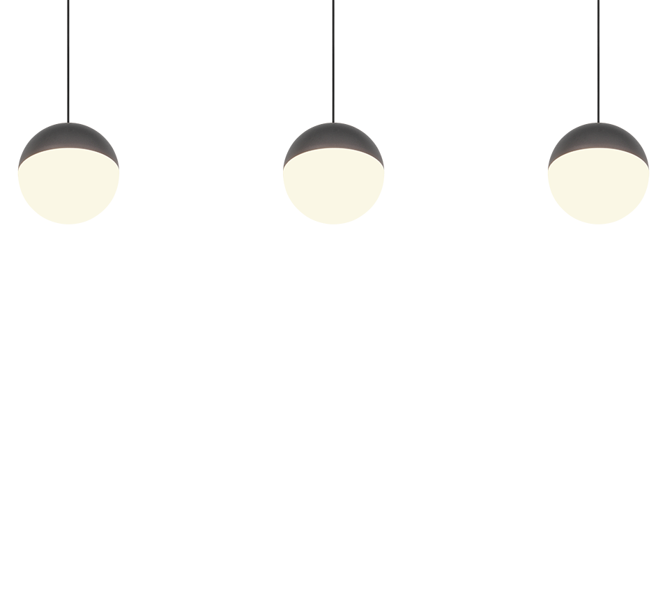 SENTA | Pendant | Anthracite | Plastic