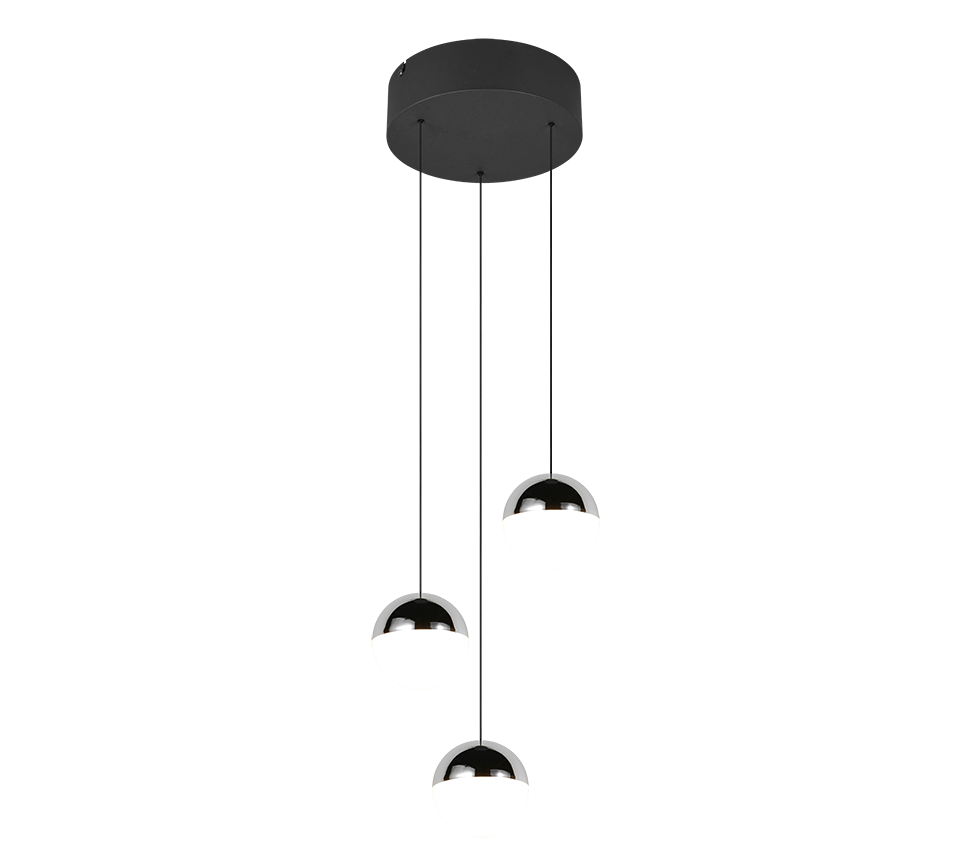 SENTA | Pendant | Chrome | Plastic