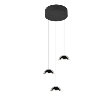 SENTA | Pendant | Chrome | Plastic