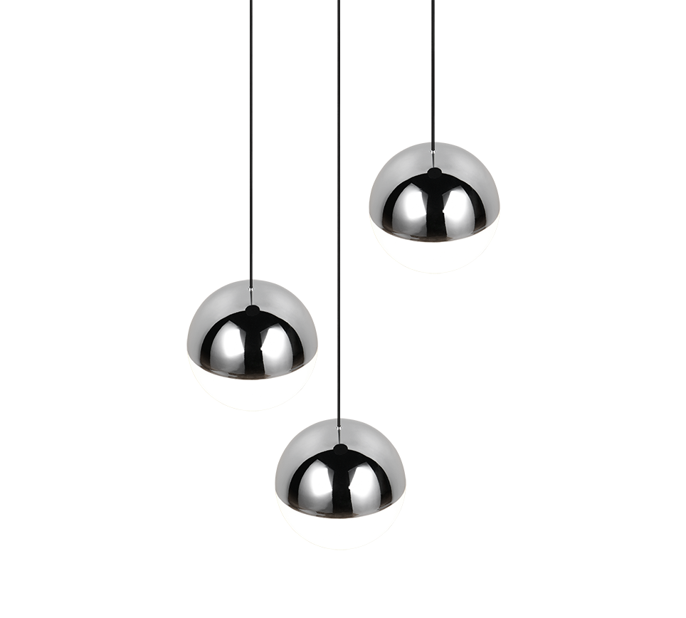 SENTA | Pendant | Chrome | Plastic