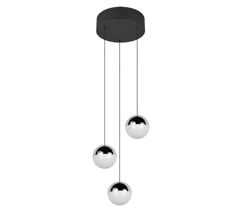 SENTA | Pendant | Chrome | Plastic