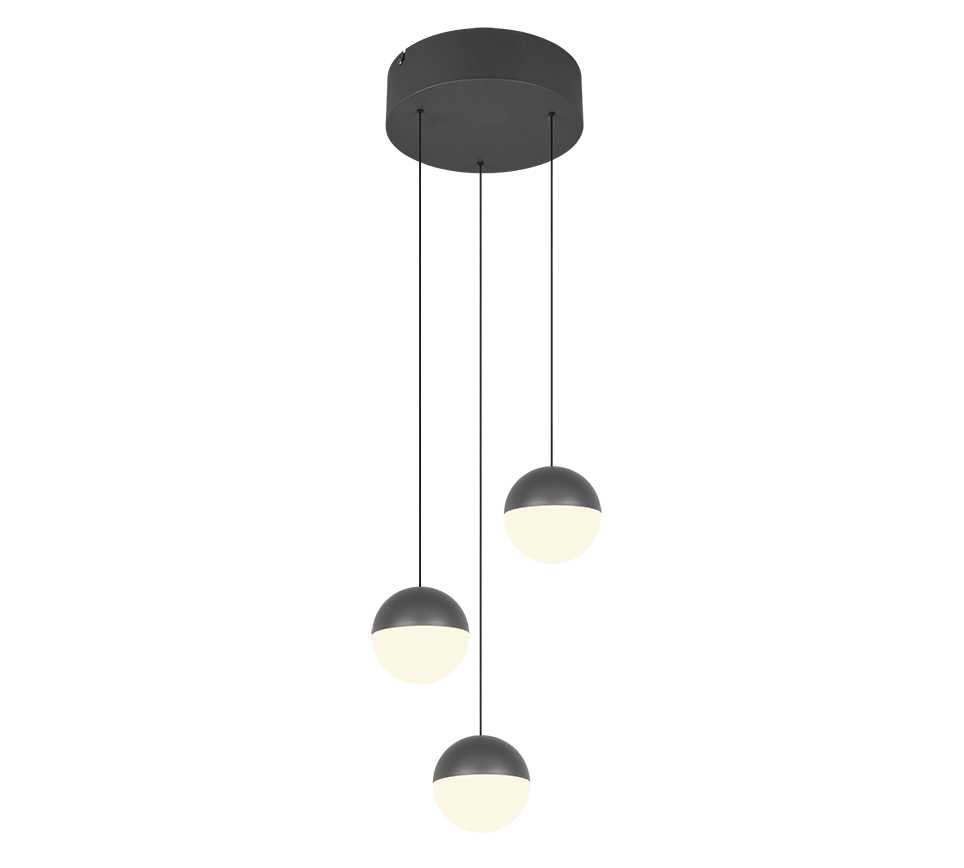 SENTA | Pendant | Anthracite | Plastic