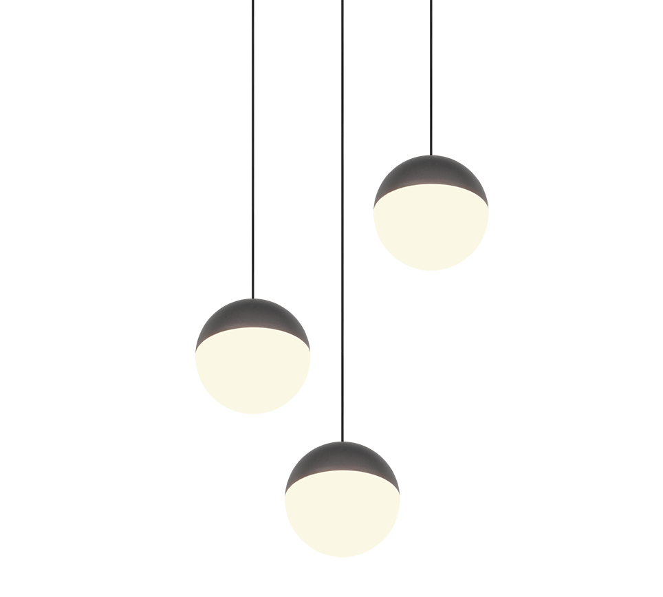 SENTA | Pendant | Anthracite | Plastic