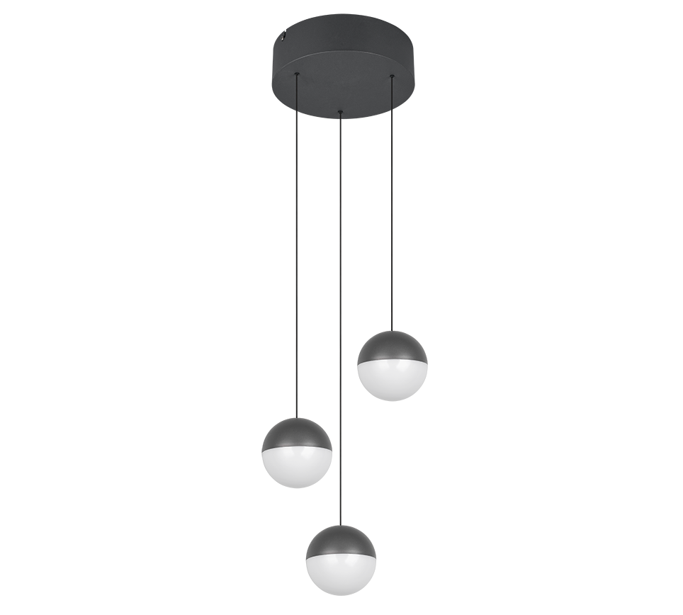 SENTA | Pendant | Anthracite | Plastic