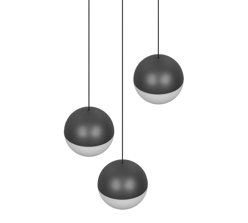 SENTA | Pendant | Anthracite | Plastic