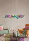 PULSE | Pendant | Transparent iridescent | Plastic