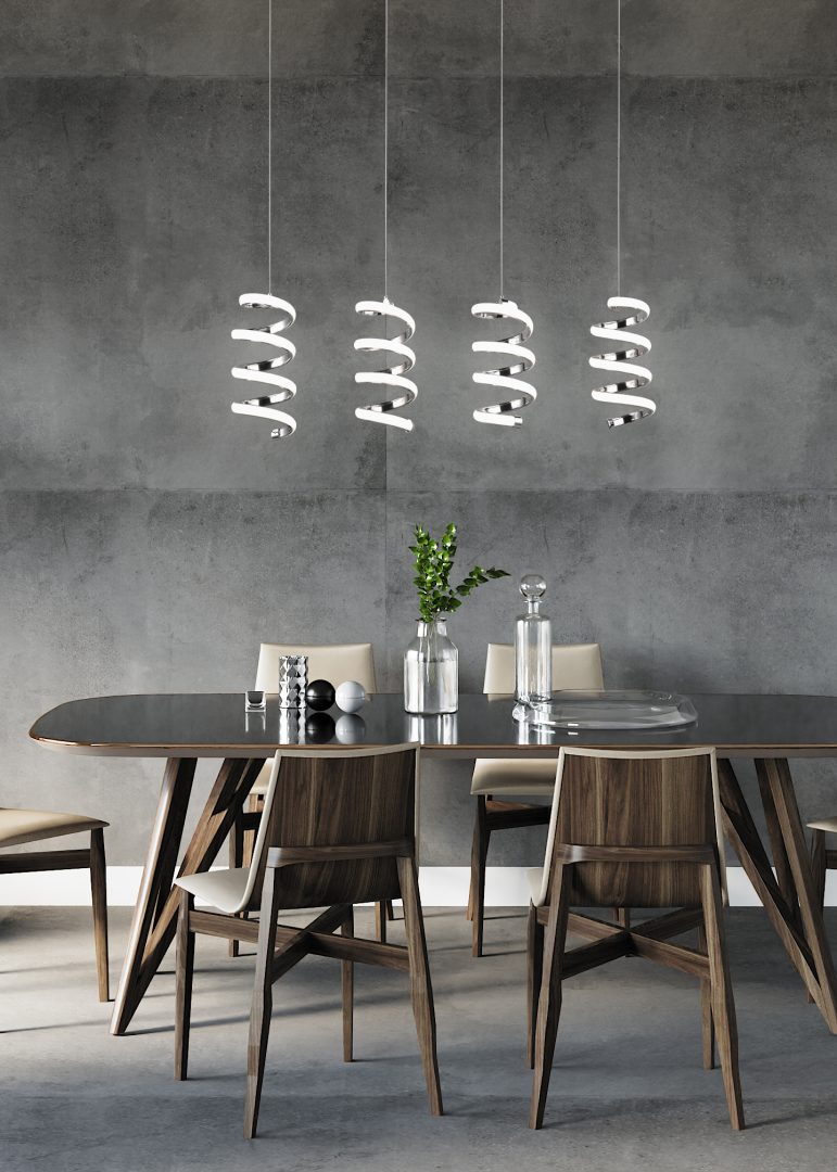 LAOLA | Pendant | Chrome | Metal