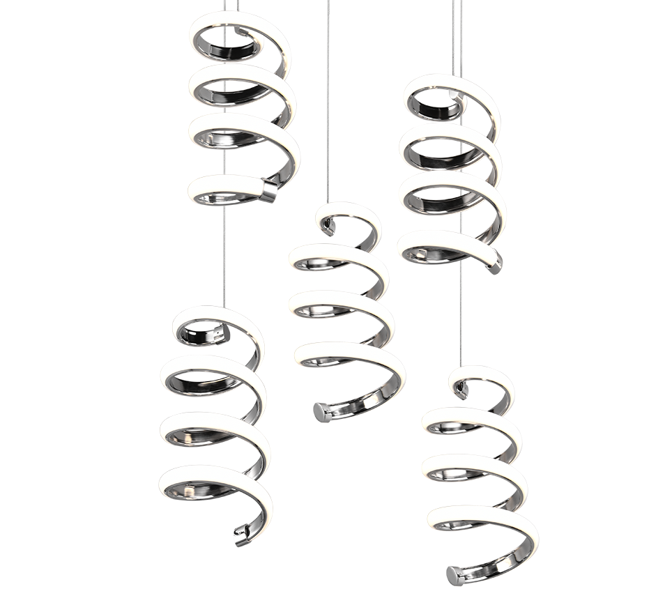 LAOLA | Pendant | Chrome | Metal
