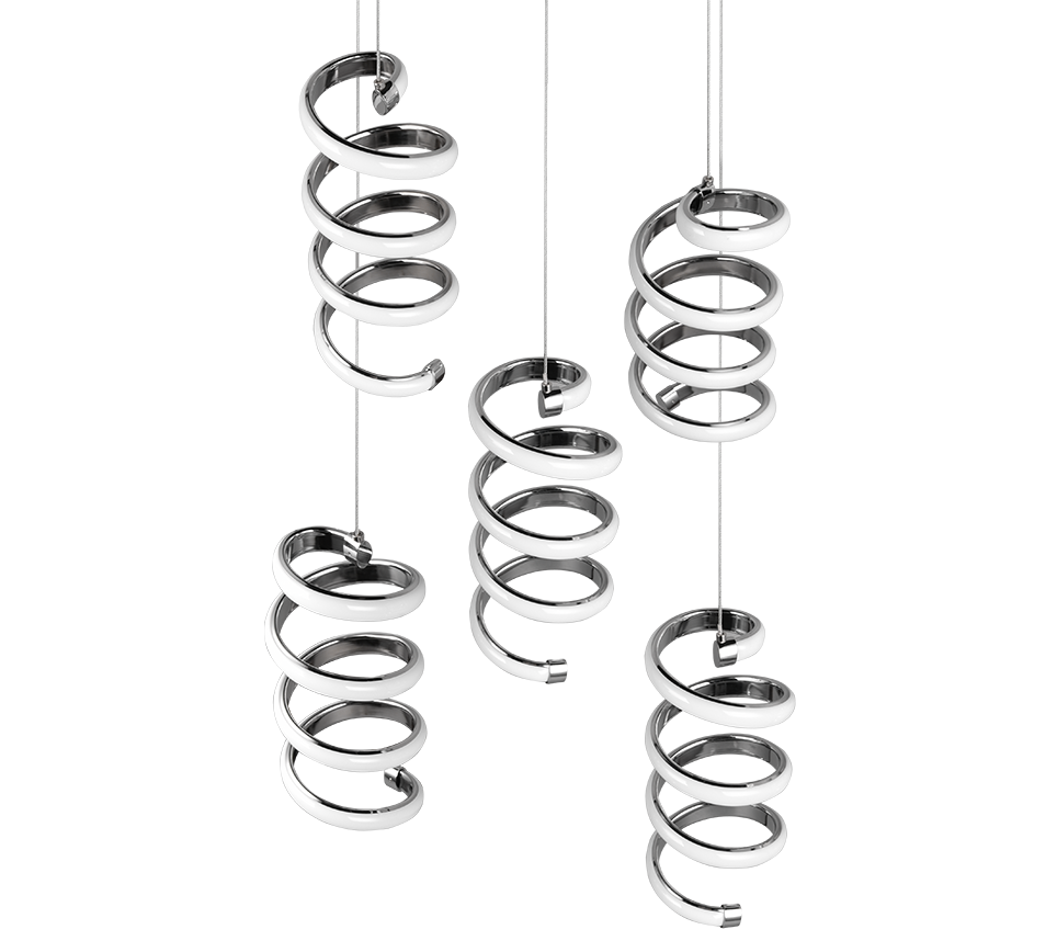 LAOLA | Pendant | Chrome | Metal