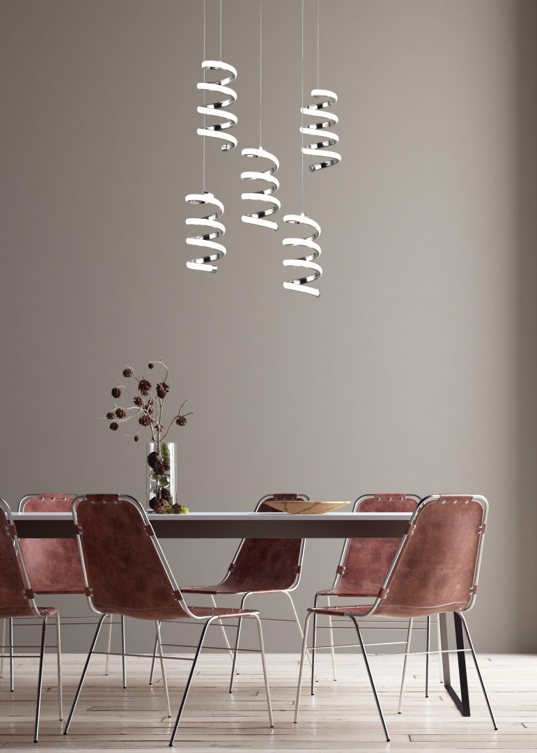 LAOLA | Pendant | Chrome | Metal