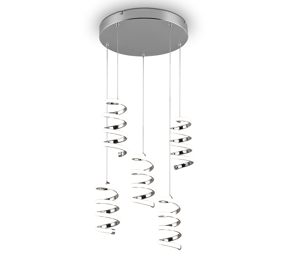 LAOLA | Pendant | Chrome | Metal