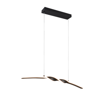 GINKO | Pendant | Black mat | Metal
