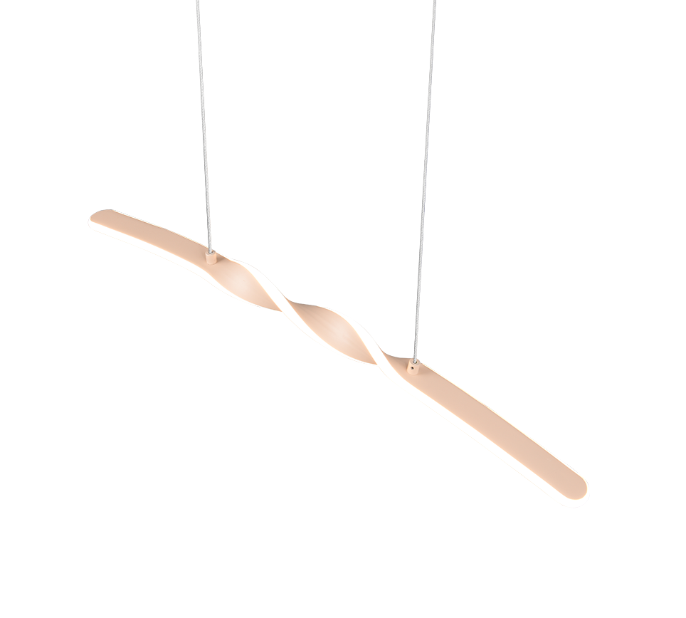 GINKO | Pendant | Sand | Metal