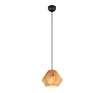 LUCILLE | Pendant | Black mat | Papiergarn