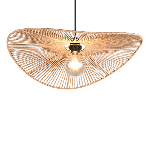 LAURINE | Pendant | Black mat | Papiergarn